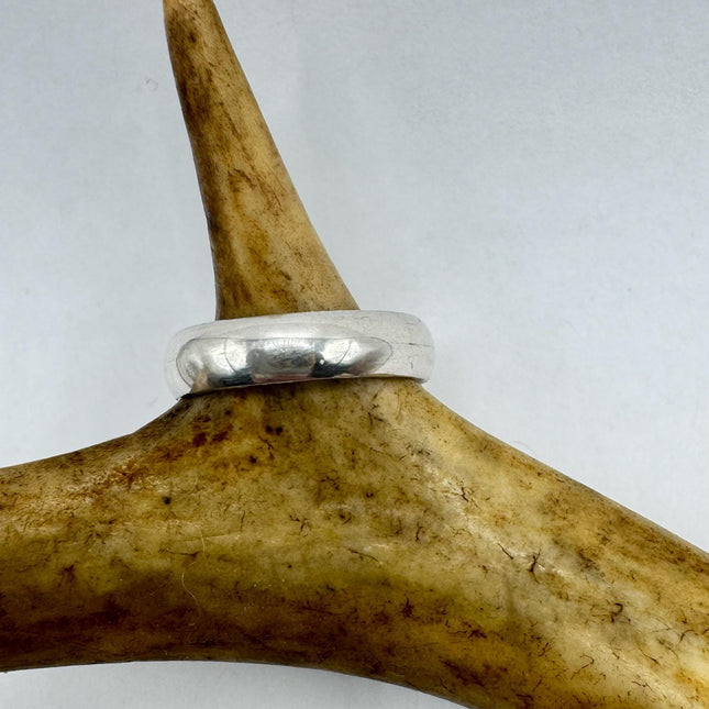 Vintage Silver Boho Cocktail Ring 925 Sterling Antique Wedding Engagement Band | Elijah collection