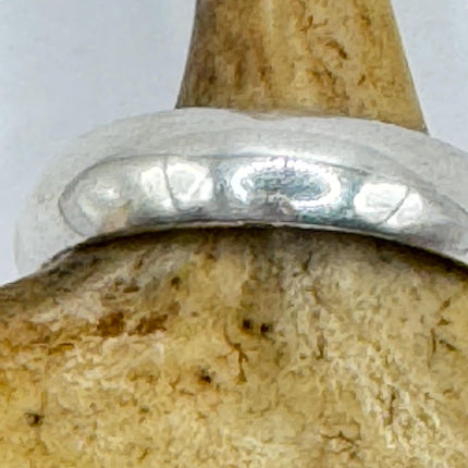 Vintage Silver Boho Cocktail Ring 925 Sterling Antique Wedding Engagement Band | Elijah collection