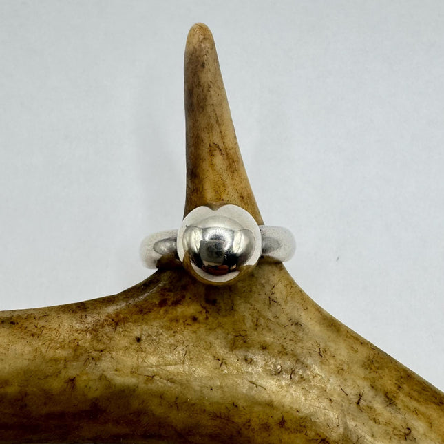 Vintage Silver Boho Cocktail Ring 925 Sterling Antique Wedding Engagement Band | Elijah collection
