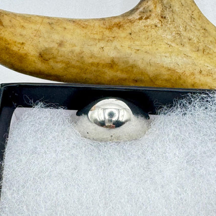 Vintage Silver Boho Cocktail Ring 925 Sterling Antique Wedding Engagement Band | Elijah collection