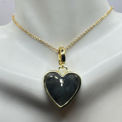 Vintage Gold Filled Heart Pendant Necklace
