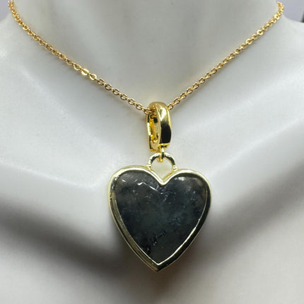 Vintage Gold Filled Heart Pendant Necklace