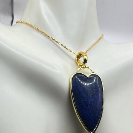 Vintage Gold Filled Heart Pendant Necklace