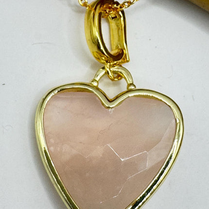 Vintage Gold Filled Heart Pendant Necklace