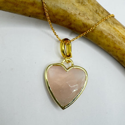 Vintage Gold Filled Heart Pendant Necklace