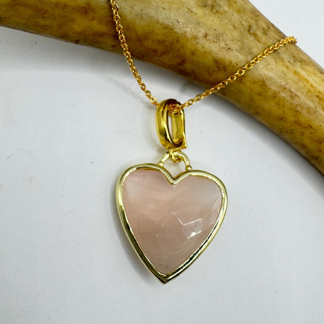 Vintage Gold Filled Heart Pendant Necklace-Necklaces-TomWayne Jewelers