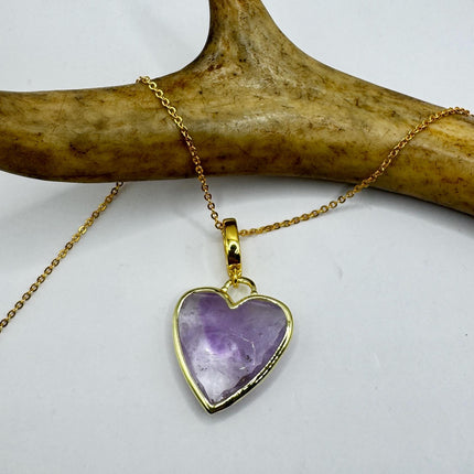 Vintage Gold Filled Heart Pendant Necklace