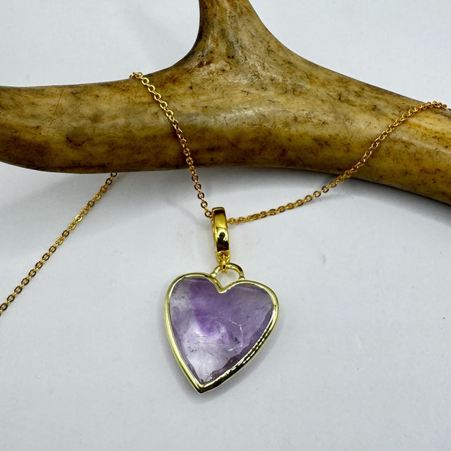 Vintage Gold Filled Heart Pendant Necklace-Necklaces-TomWayne Jewelers