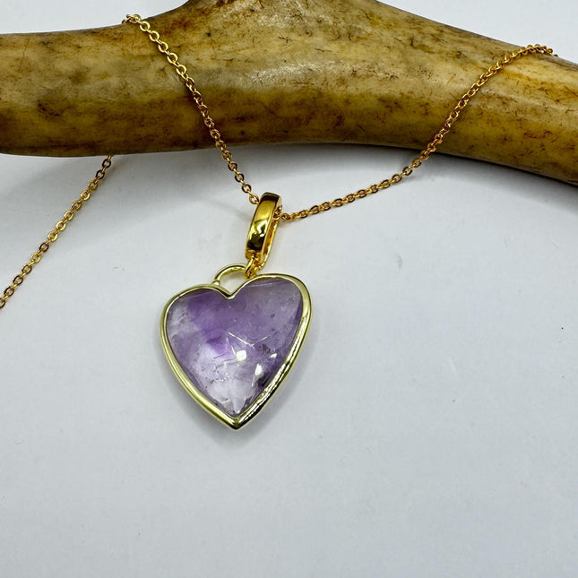 Vintage Gold Filled Heart Pendant Necklace
