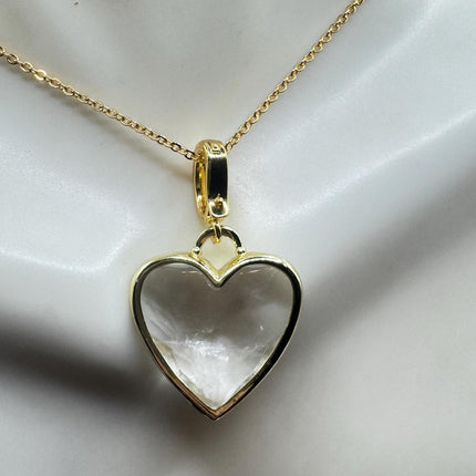Vintage Gold Filled Heart Pendant Necklace