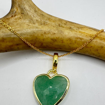 Vintage Gold Filled Heart Pendant Necklace