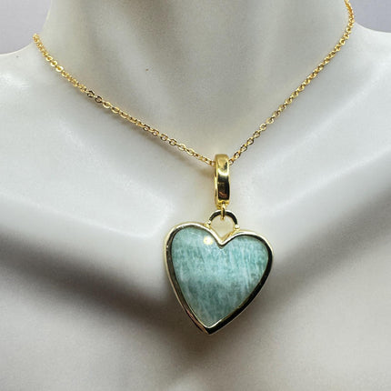 Vintage Gold Filled Heart Pendant Necklace