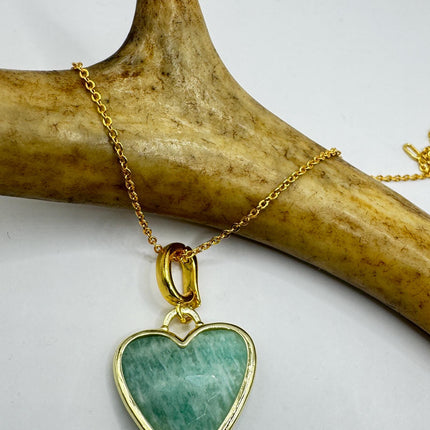 Vintage Gold Filled Heart Pendant Necklace