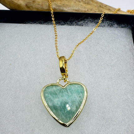 Vintage Gold Filled Heart Pendant Necklace