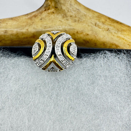 Vintage Sapphire Ring - Sterling Silver Art Deco White Sapphire Jewelry-Rings-TomWayne Jewelers