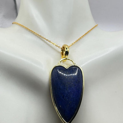 Vintage Gold Filled Heart Pendant Necklace