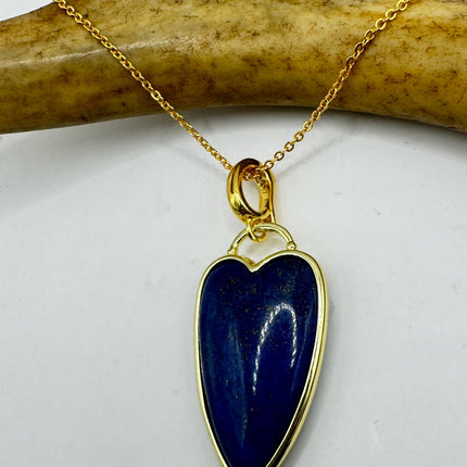 Vintage Gold Filled Heart Pendant Necklace