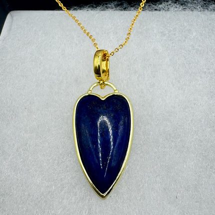 Vintage Gold Filled Heart Pendant Necklace