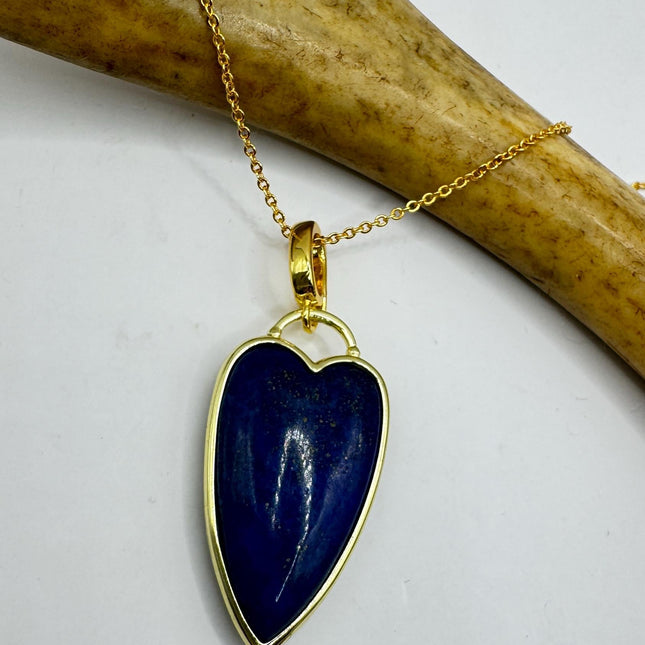 Vintage Gold Filled Heart Pendant Necklace