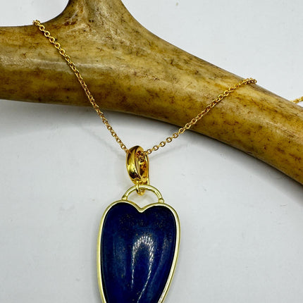 Vintage Gold Filled Heart Pendant Necklace