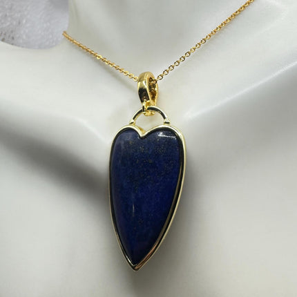 Vintage Gold Filled Heart Pendant Necklace