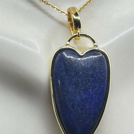 Vintage Gold Filled Heart Pendant Necklace