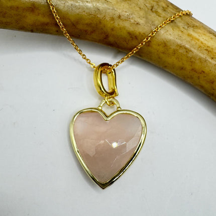 Vintage Gold Filled Heart Pendant Necklace