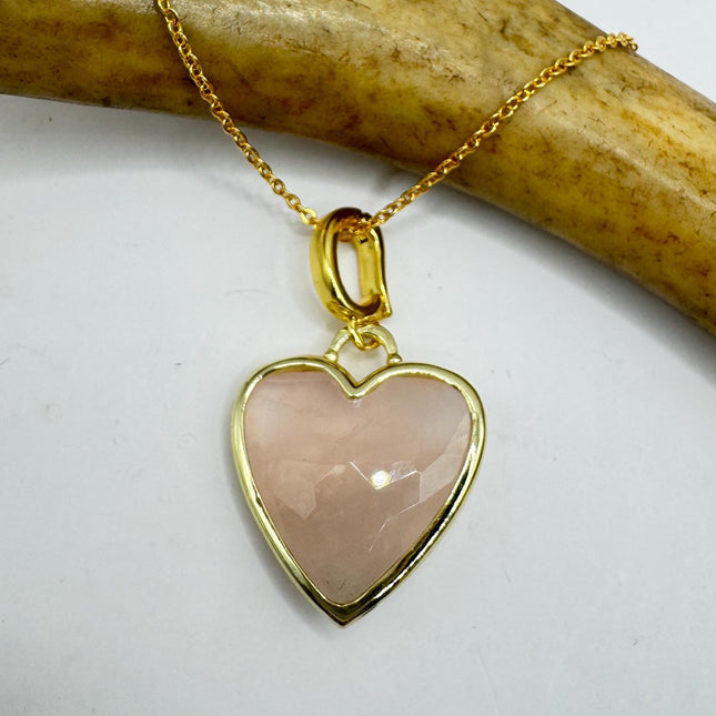Vintage Gold Filled Heart Pendant Necklace