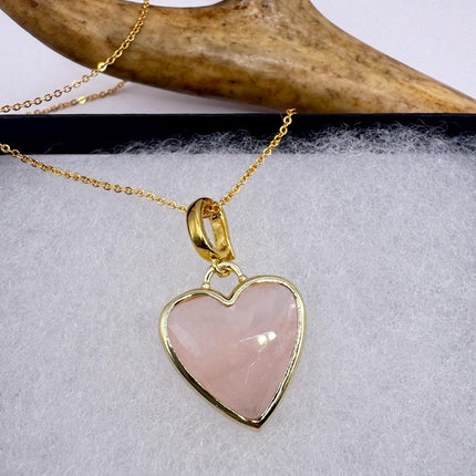 Vintage Gold Filled Heart Pendant Necklace