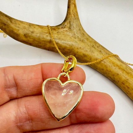 Vintage Gold Filled Heart Pendant Necklace