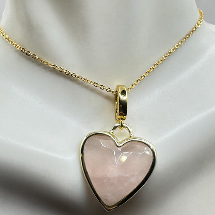 Vintage Gold Filled Heart Pendant Necklace
