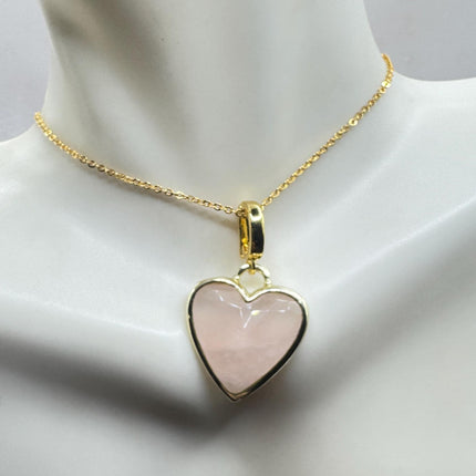 Vintage Gold Filled Heart Pendant Necklace