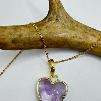 Vintage Gold Filled Heart Pendant Necklace