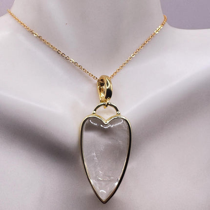 Vintage Gold Filled Heart Pendant Necklace