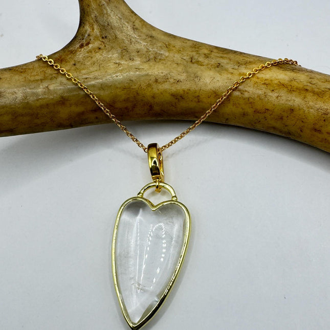 Vintage Gold Filled Heart Pendant Necklace