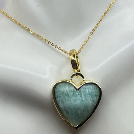 Vintage Gold Filled Heart Pendant Necklace