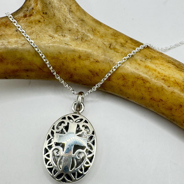Vintage Gothic Cross Photo Locket: Sterling Silver Memory Necklace