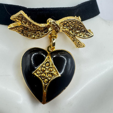 Vintage Gold filled Art Deco photo Locket Necklace