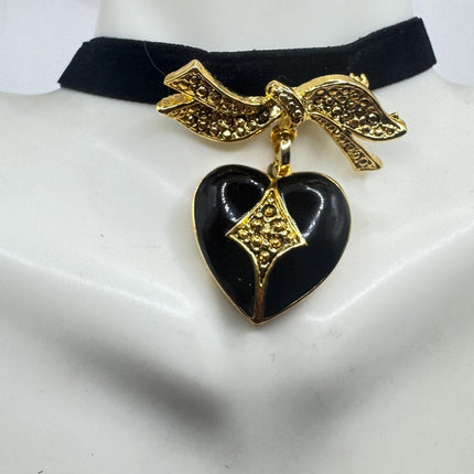 Vintage Gold filled Art Deco photo Locket Necklace