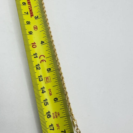 Vintage 10k Gold Filled Snake Chain Bracelet