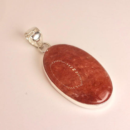 Vintage Orange Sunstone Black Velvet Choker White Bronze Necklace