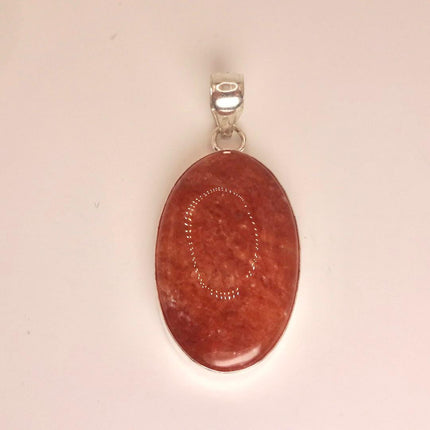 Vintage Orange Sunstone Black Velvet Choker White Bronze Necklace