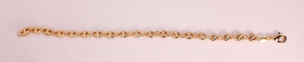 Gold Filled Mariner Anchor Chain Bracelet | Stacking Chain | Chunky Layered