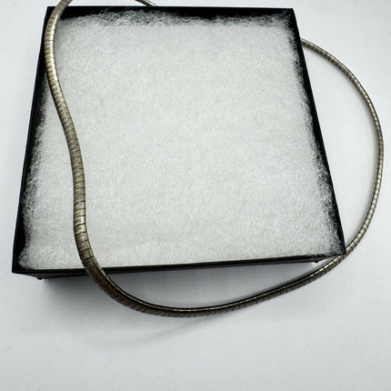 Vintage Chain Necklace | 925 Sterling Silver 18 Inch Everyday Silver Jewelry
