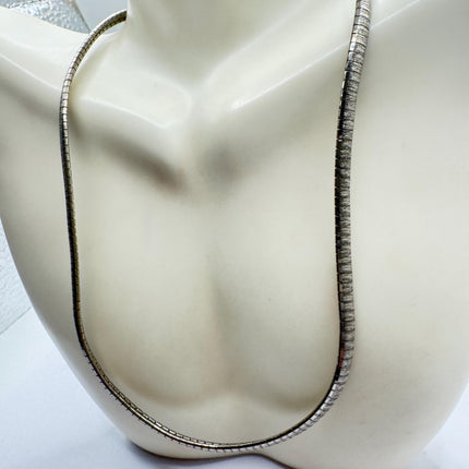 Vintage Chain Necklace | 925 Sterling Silver 18 Inch Everyday Silver Jewelry