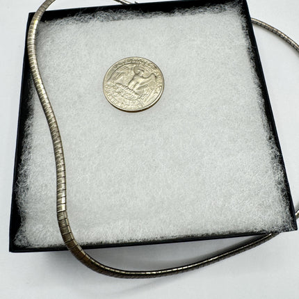 Vintage Chain Necklace | 925 Sterling Silver 18 Inch Everyday Silver Jewelry