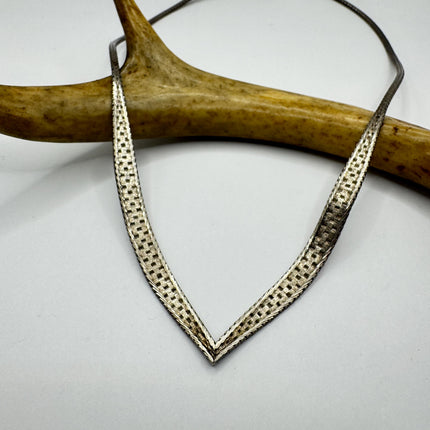 Vintage Chain Necklace | 925 Sterling Silver 18 Inch Everyday Silver Jewelry
