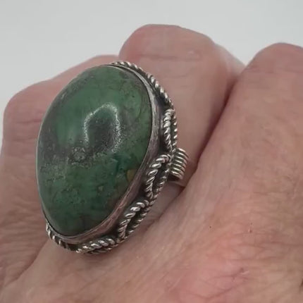 Vintage Silver Adjustable Ring
