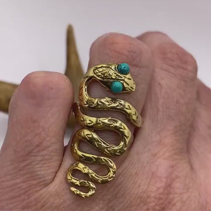 Vintage Snake Ring