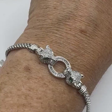 Vintage Silver Tennis Bracelet
